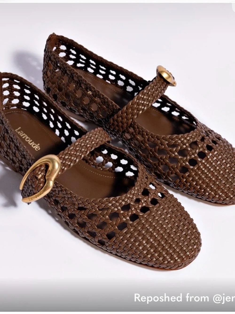 Larrude Verona ballet flats